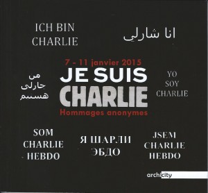 Je suis Charlie - Hommages anonymes